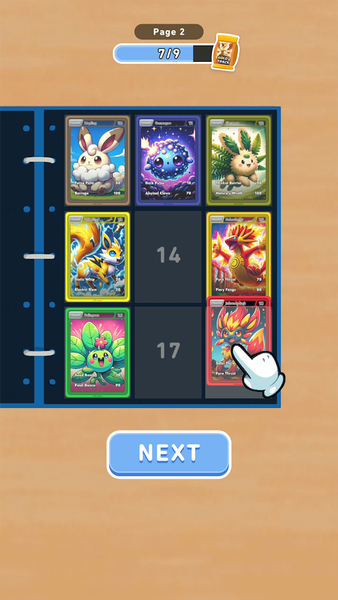 Mini Monsters: Card Collector - Gameplay image of android game