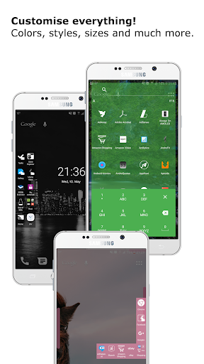 Everywhere Launcher - Sidebar Edge Launcher - عکس برنامه موبایلی اندروید