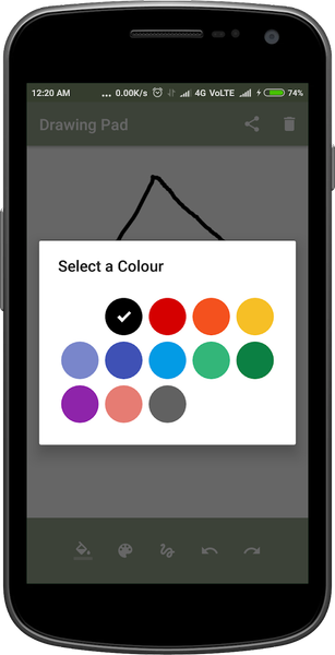 Drawing Pad - Image screenshot of android app