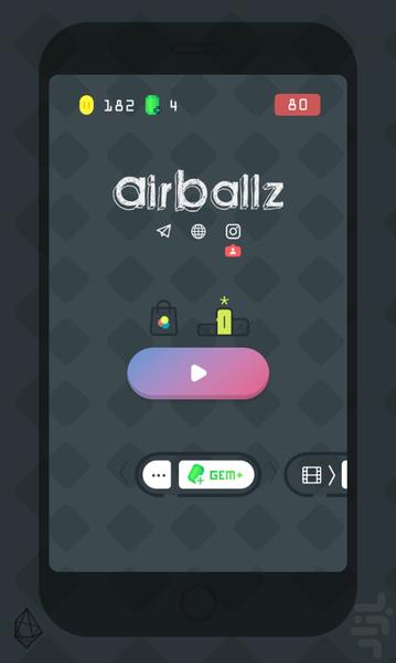 ایر بالز: توپ های آجر شکن جدید - عکس بازی موبایلی اندروید