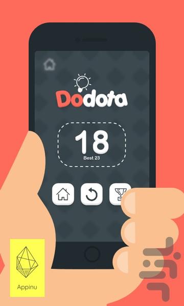 بازی ریاضی با دودوتا - Gameplay image of android game