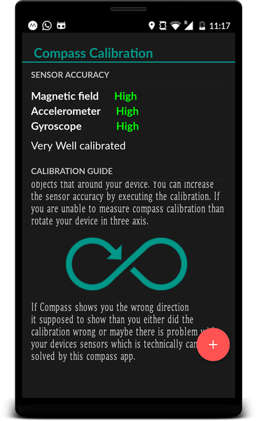 Compass Calibration Tool - عکس برنامه موبایلی اندروید