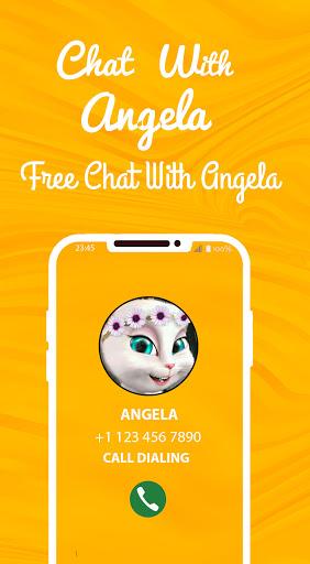 Incoming Call From Angela's - Fake Video Call - Image screenshot of android app