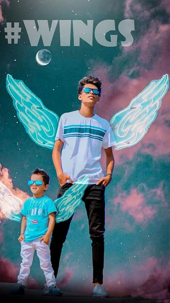 Wings Photo Editor 2024 - Image screenshot of android app