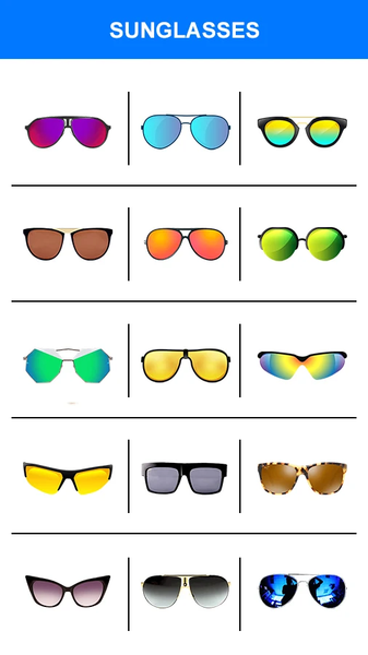 Sunglasses Photo Editor ۲۰۲۵ - عکس برنامه موبایلی اندروید
