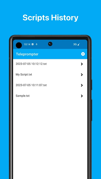 Teleprompter: Floating Notes - عکس برنامه موبایلی اندروید