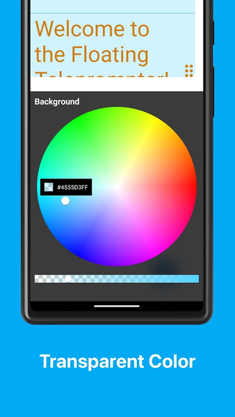 Teleprompter: Floating Notes - عکس برنامه موبایلی اندروید