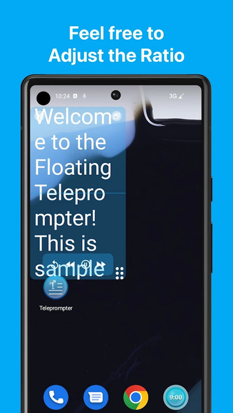 Teleprompter: Floating Notes - Image screenshot of android app