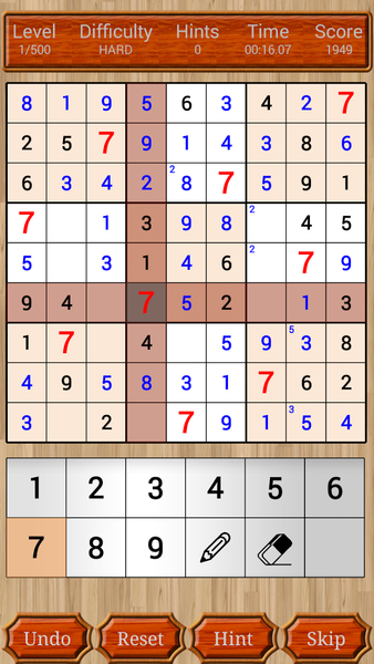 Sudoku: The mind trainer - عکس برنامه موبایلی اندروید