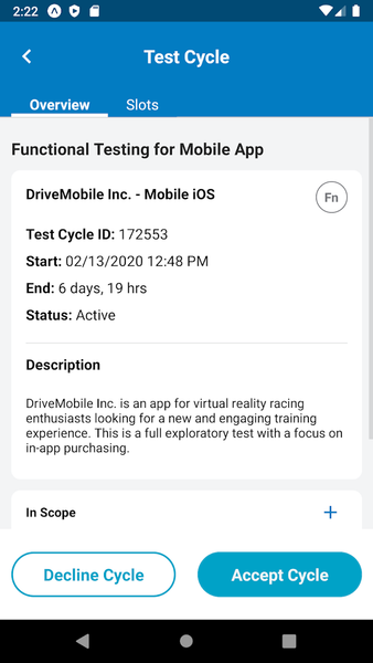 uTest - عکس برنامه موبایلی اندروید