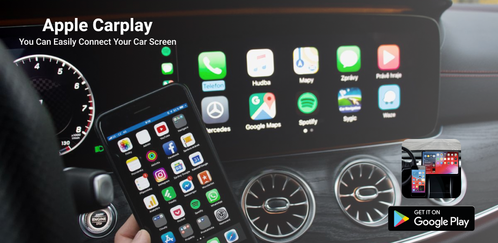 Carplay: Apple Carplay Android - Image screenshot of android app