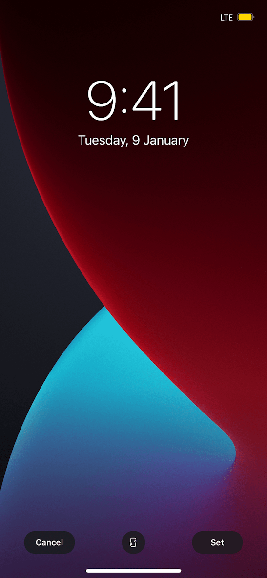 برنامه Wallpaper iOS دانلود بازار