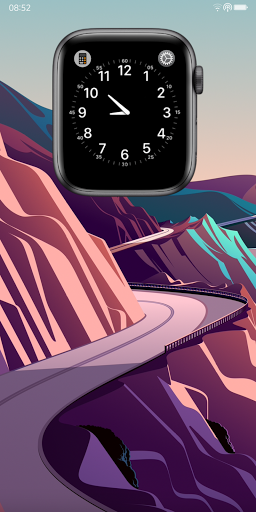 Apple Watch & Clock Widget - Image screenshot of android app