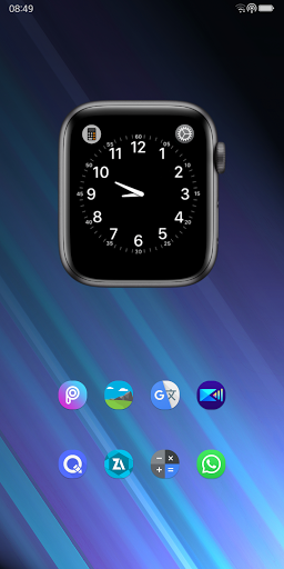 Apple Watch & Clock Widget - Image screenshot of android app