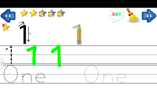 Learn Write Letters abc ۱۲۳ - عکس برنامه موبایلی اندروید