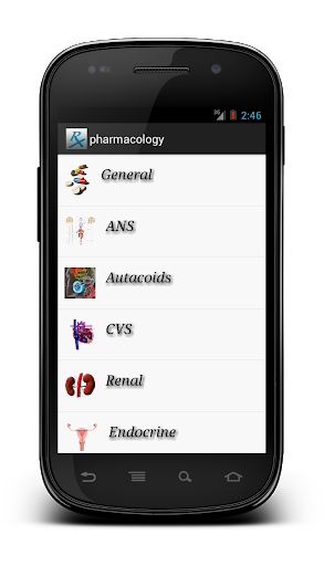 pharmacology - عکس برنامه موبایلی اندروید
