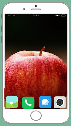 Fruit Apple HD Wallpaper - Image screenshot of android app