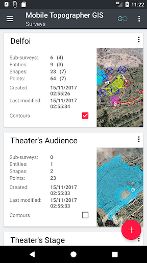 Mobile Topographer GIS - Image screenshot of android app