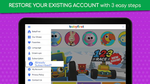 BabyFirst: Education Songs, Games & TV for Kids - عکس برنامه موبایلی اندروید