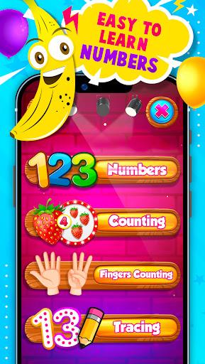 123 Numbers Tracing & Counting - عکس بازی موبایلی اندروید