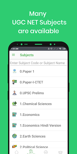 UGC NET Mock Tests App - Image screenshot of android app