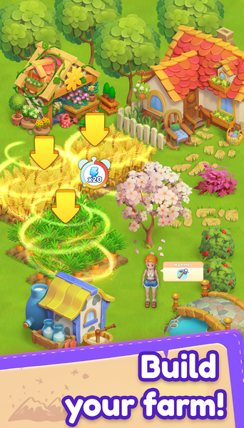 Merge Dale·Family Farm Village - Gameplay image of android game