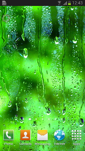 Rain Live Wallpaper - Image screenshot of android app