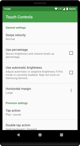 Touch Controls - Image screenshot of android app