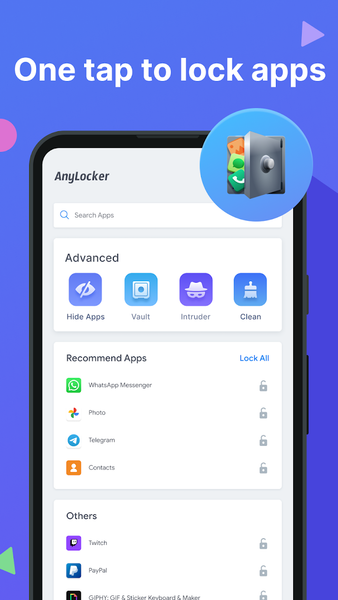 AnyLocker-applock - عکس برنامه موبایلی اندروید