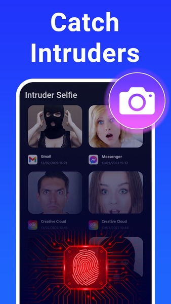 App Lock - Fingerprint Lock - عکس برنامه موبایلی اندروید