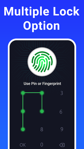 App Lock - Fingerprint Lock - عکس برنامه موبایلی اندروید