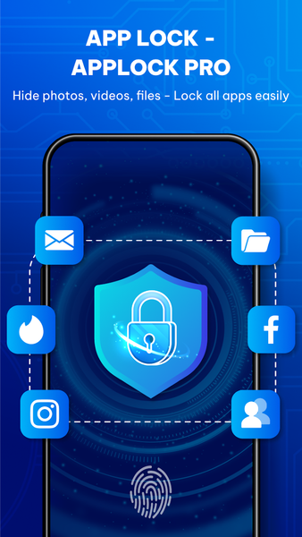 App Lock: Fingerprint or Pin - عکس برنامه موبایلی اندروید