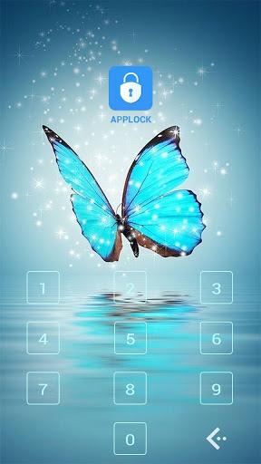 AppLock Theme A Butterfly - عکس برنامه موبایلی اندروید