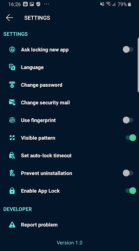 Applock - App lock, password for apps - Image screenshot of android app