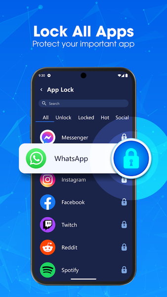 App Lock: Applock & Guard Lock - عکس برنامه موبایلی اندروید