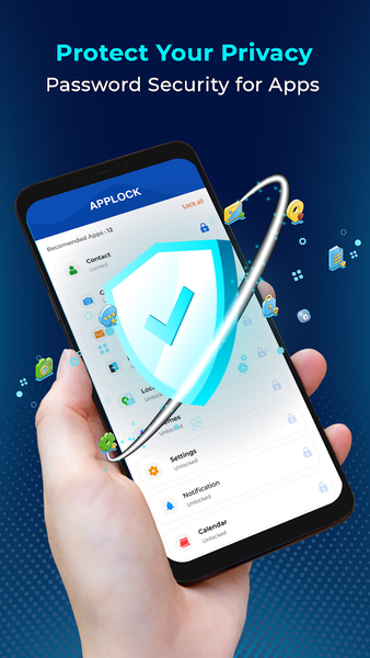 Fingerprint Lock Screen - Image screenshot of android app