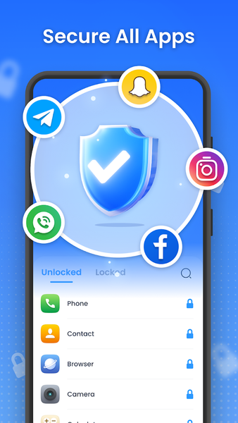 App Lock: Private Photo Vault - عکس برنامه موبایلی اندروید