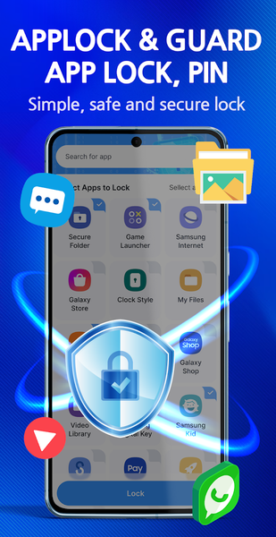 Applock & Guard: App Lock, PIN - عکس برنامه موبایلی اندروید