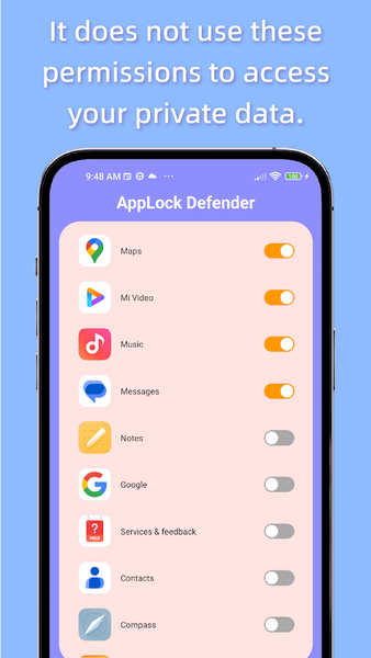 AppLock Defender - Security - Image screenshot of android app