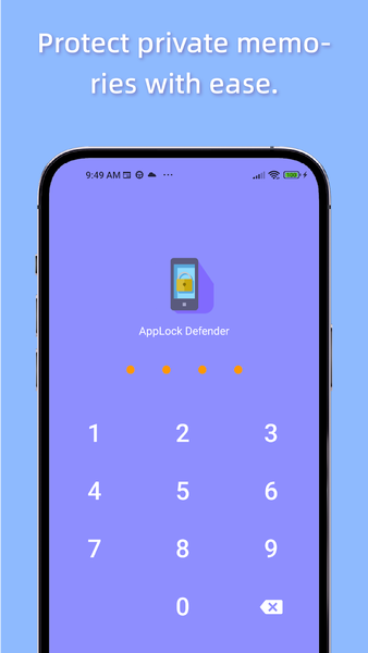 AppLock Defender - Security - Image screenshot of android app