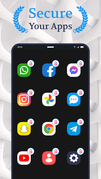 App Lock - Lock apps - عکس برنامه موبایلی اندروید