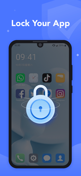 Lockio, Fingerprint App locker - عکس برنامه موبایلی اندروید