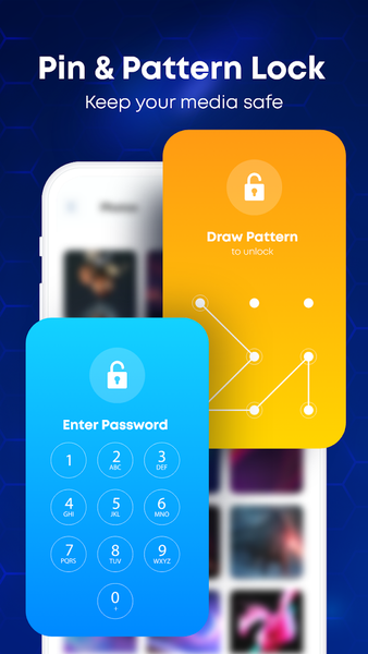 AppLock: PIN, Password, Vault - عکس برنامه موبایلی اندروید
