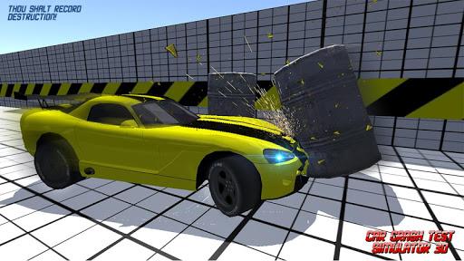 Car Crash Test Simulator 3D - عکس بازی موبایلی اندروید