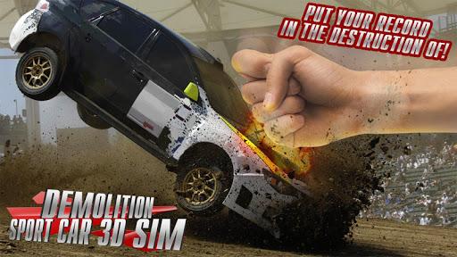 Demolition Sport Car 3D Sim - عکس بازی موبایلی اندروید
