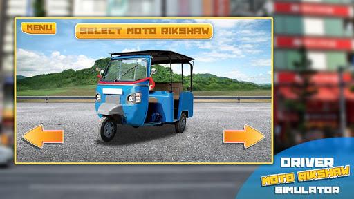 Driver Moto Rikshaw Simulator - Gameplay image of android game