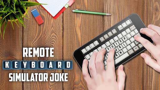 Remote Keyboard Simulator Joke - Image screenshot of android app