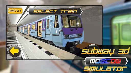 Subway 3D Moscow Simulator - Gameplay image of android game