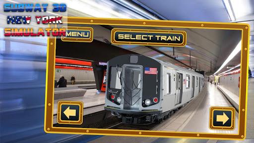 Subway 3D New York Simulator - Gameplay image of android game