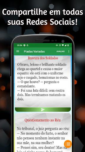 Piadas Engraçadas e Curtas - Image screenshot of android app